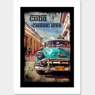 cuba classic love Posters and Art